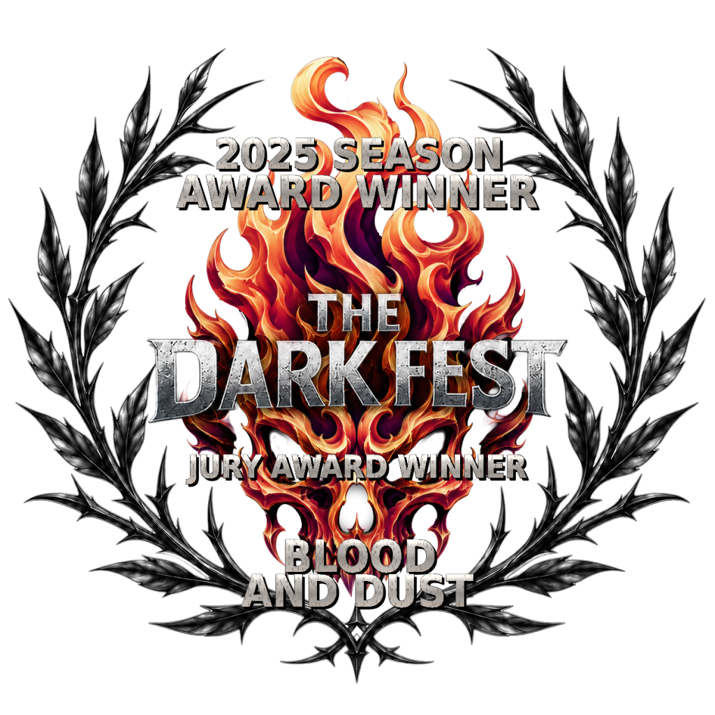 Blood and Dust generated festival laurel