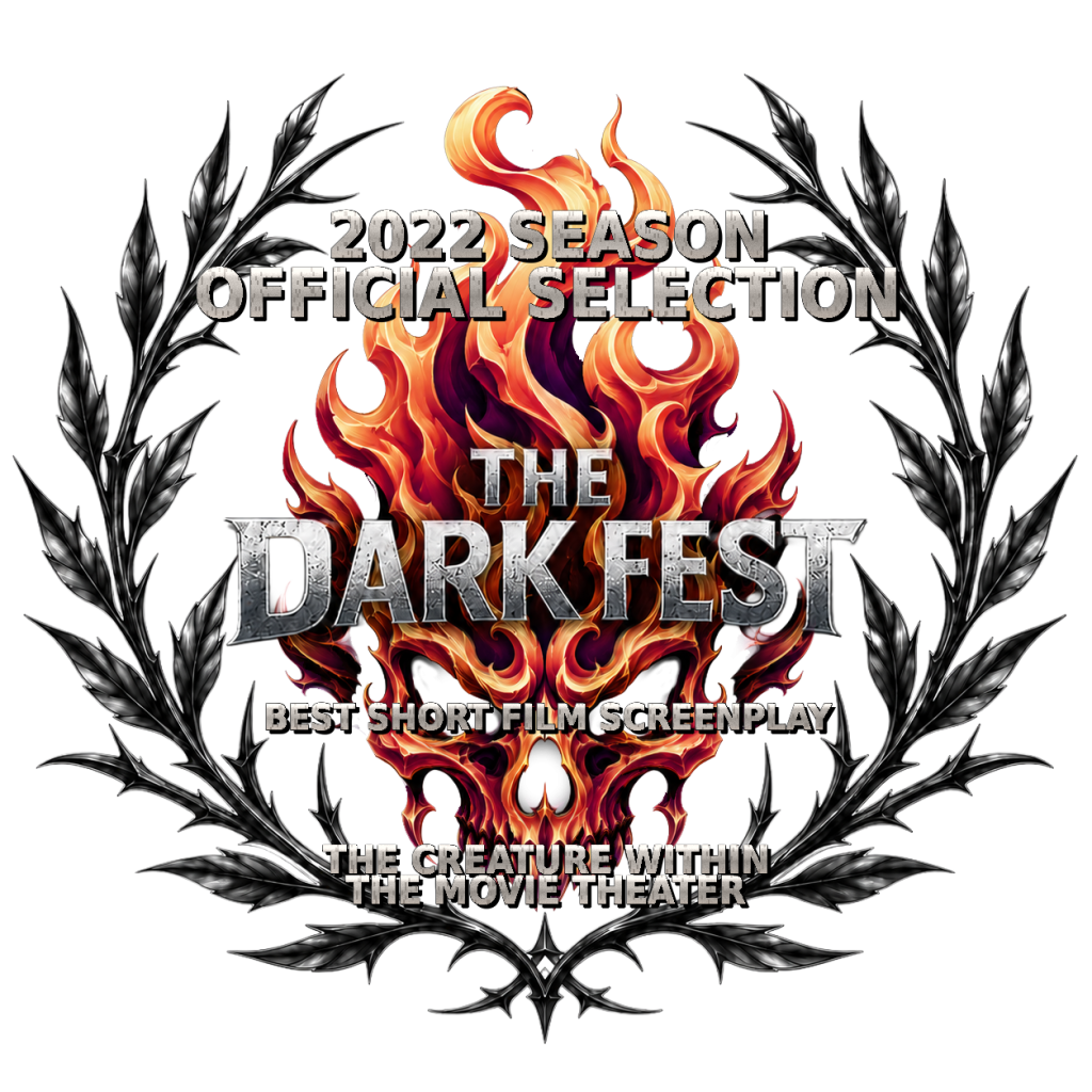 The Creature Within The Movie Theater generated official selection laurel
